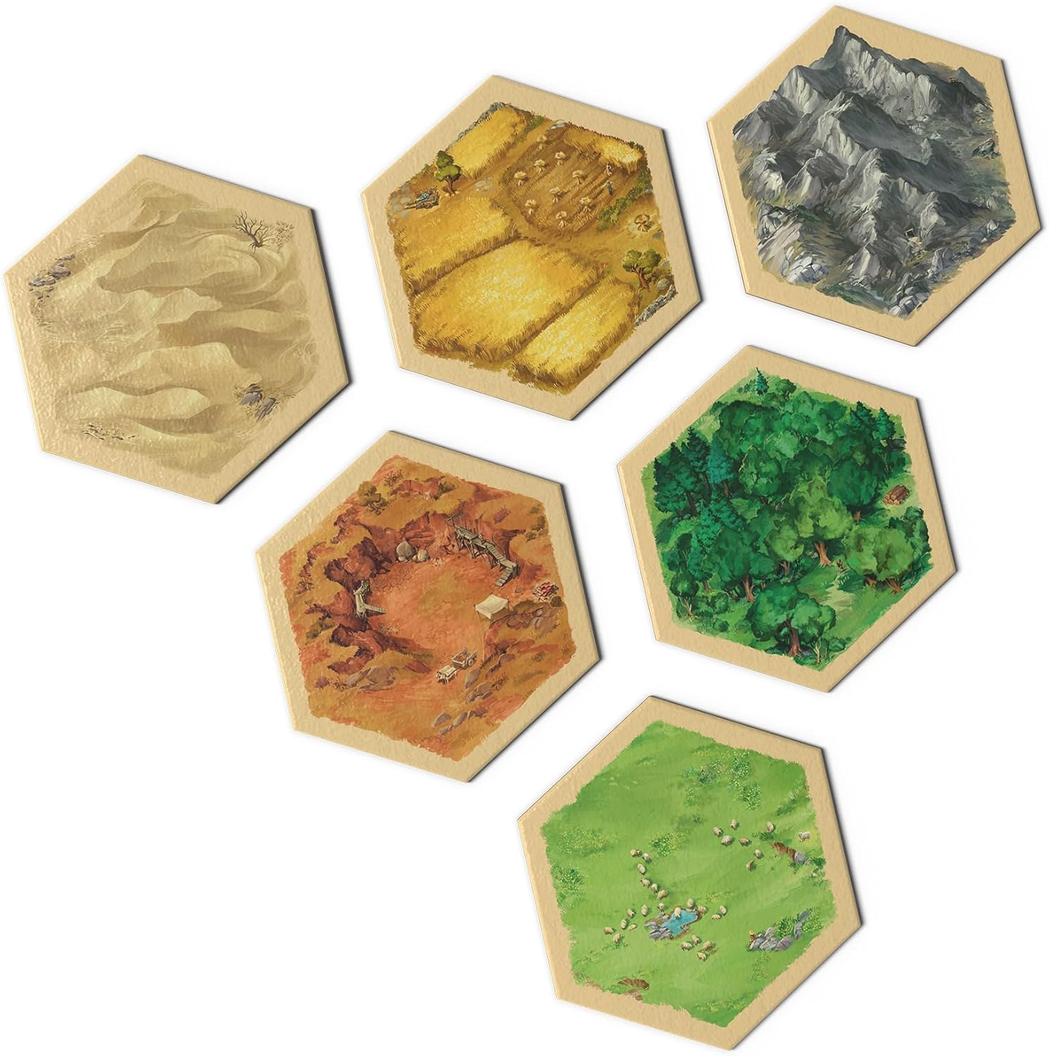 CATAN 6th Edition Family Strategy Board Game – Trade, Build & Settle Adventure Game