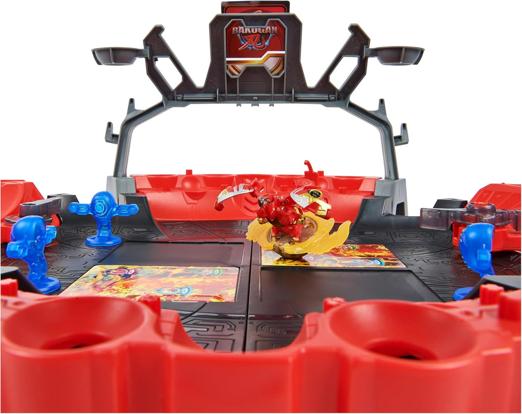 Bakugan Battle Arena Playset with Exclusive Special Attack Dragonoid - Customizable Battle Stadium