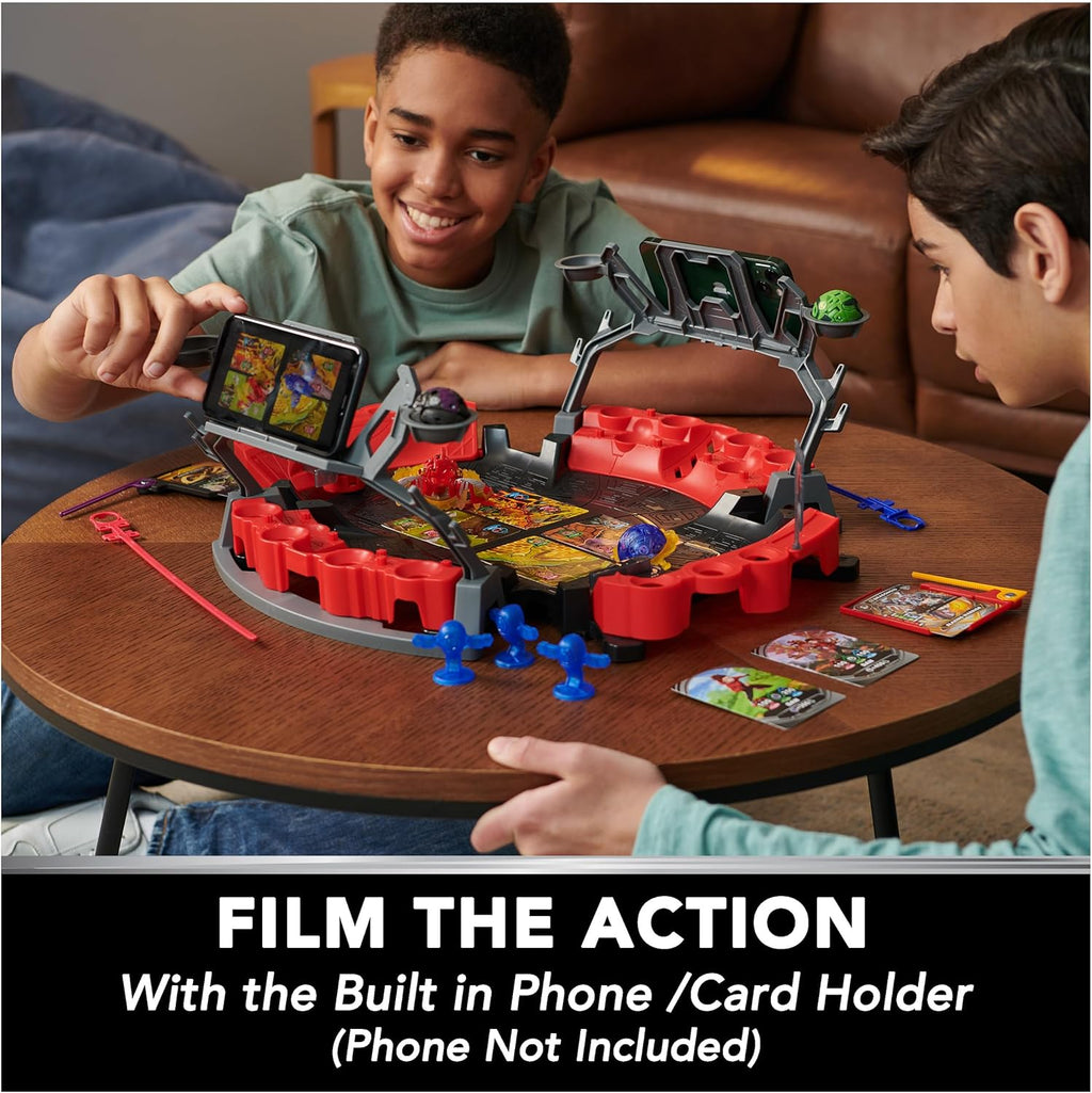 Bakugan Battle Arena Playset with Exclusive Special Attack Dragonoid - Customizable Battle Stadium