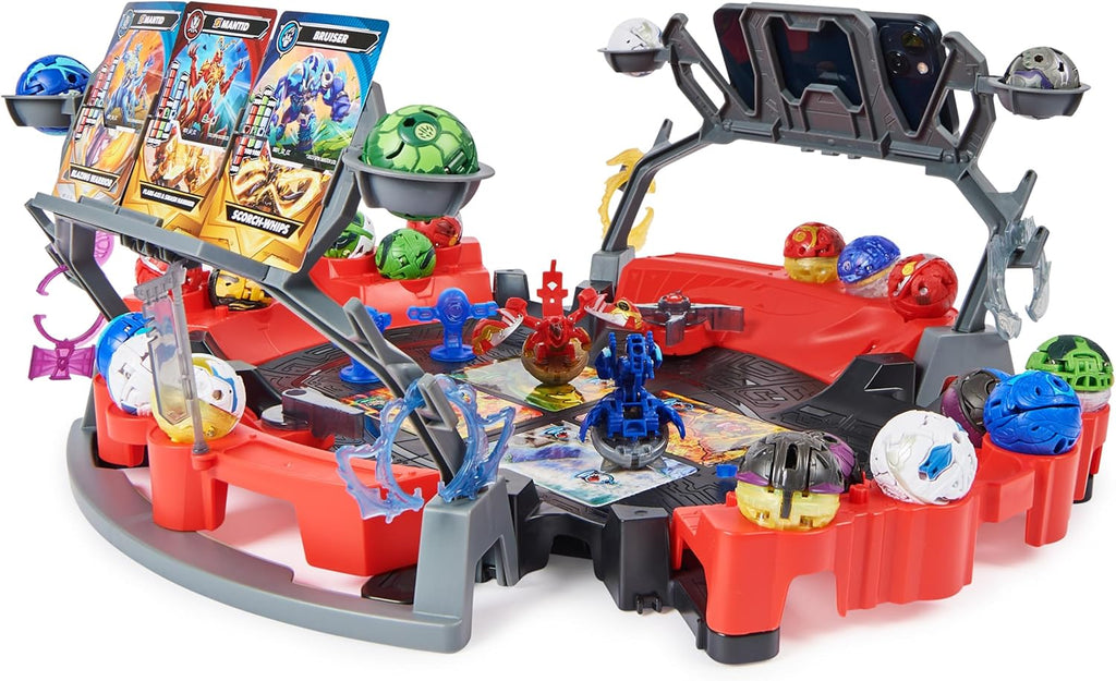 Bakugan Battle Arena Playset with Exclusive Special Attack Dragonoid - Customizable Battle Stadium