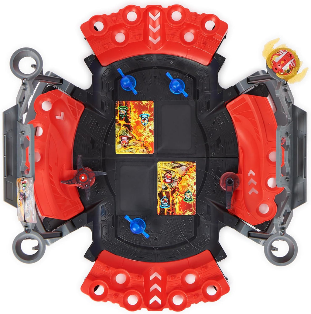 Bakugan Battle Arena Playset with Exclusive Special Attack Dragonoid - Customizable Battle Stadium