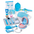 Dentist Kit Pretend Play Set with Teeth & Dental Accessories – 25-Piece Kids Doctor Dental Playset for Imaginative Role Play & Learning Fun