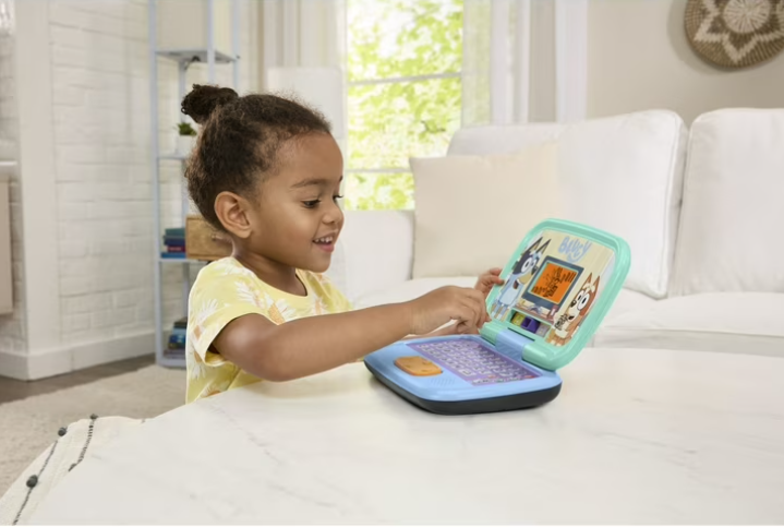 Bluey Game Time Laptop – Interactive Learning Toy for Kids with Music, Games & Educational Activities for Early Development Fun