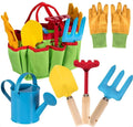 Little Gardener Tool Set with Garden Tools Bag for Kids – Outdoor Gardening Toys Set for Imaginative Play, Learning & Hands-On Nature Exploration