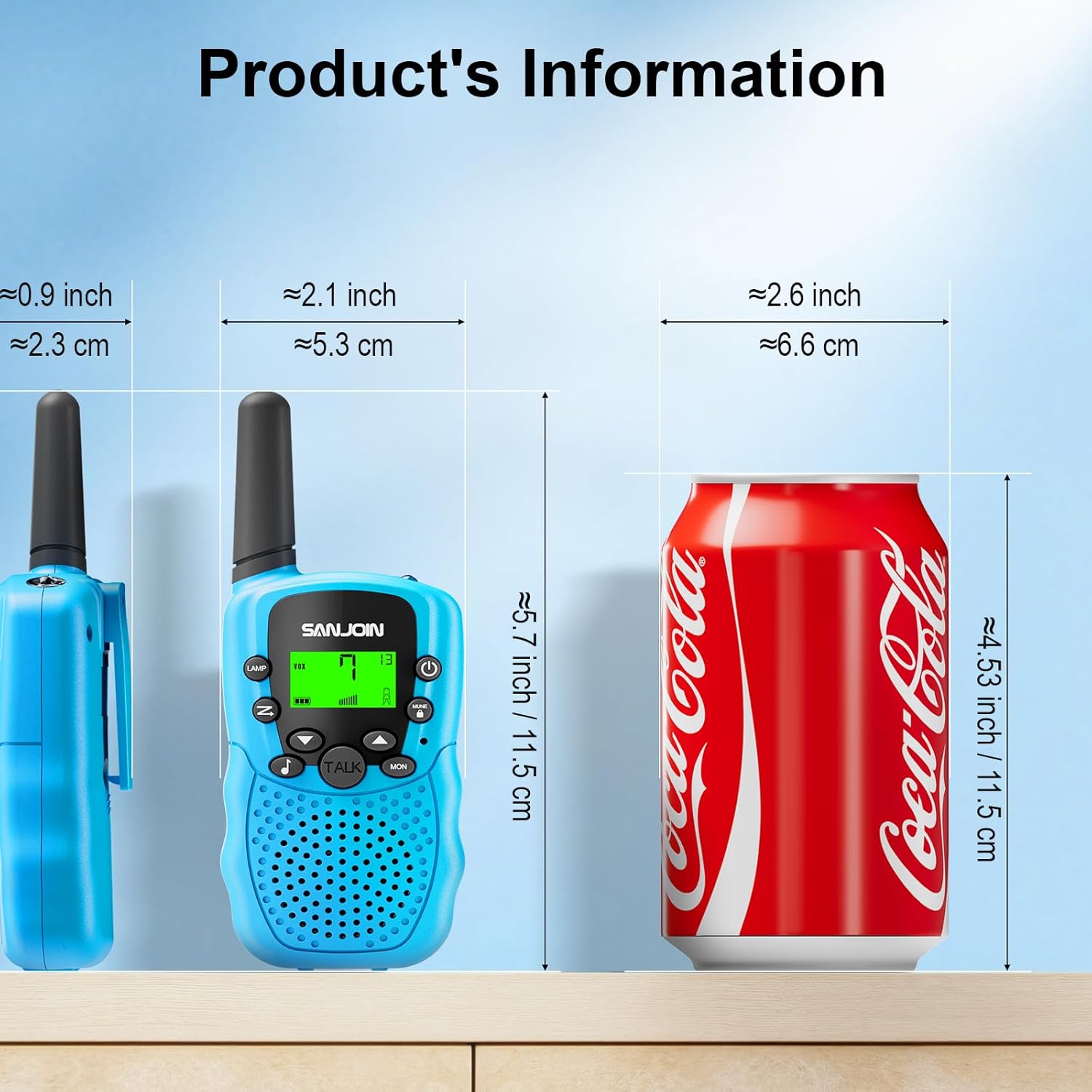 3-Pack Walkie Talkies for Kids – Outdoor Adventure Toys with Clear Sound, Long Range Communication for Games, Camping & Imaginative Play